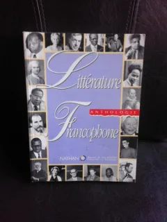 Litterature Francophone, anthologie  (carte in limba franceza)
