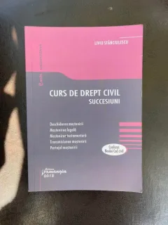 Liviu Stanciulescu Curs de drept civil. Succesiuni