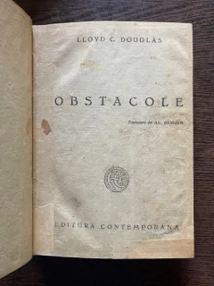 Lloyd C. Douglas Obstacole