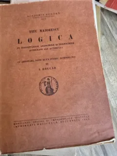 Logica - Titu Maiorescu