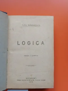Logica - Titu Maiorescu