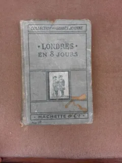 Londres en 8 jours, guide  (carte in limba franceza)