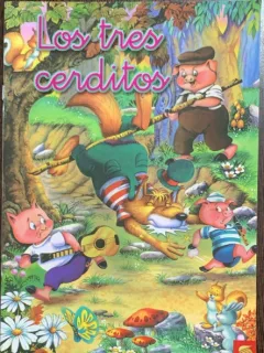 Los tres cerditos (Cei trei purcelusi - carte in limba spaniola)