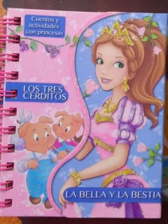 Los tres cerditos, La bella Y la bestia (Cei trei purcelusi, Frumoasa si Bestia - carte in limba spaniola)