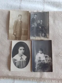 LOT CARTI POSTALE PERIOADA INTERBELICA, 3+1, 3 CIRCULATE SI 1 NECIRCULATA