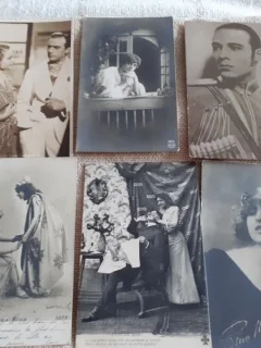 LOT CARTI POSTALE PERIOADA INTERBELICA, 5+1, 2 CIRCULATE SI 4 NECIRCULATE