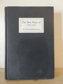 Louis Kronenberger - The Best Plays of 1959-1960