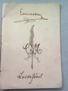 LUCEAFARUL - EMINESCU     EDITIE ANASTATICA