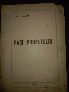 Lucian Blaga - Pasii Profetului - Cluj 1921 prima editie