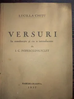 LUCILLA CHIŢU - VERSURI