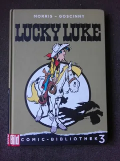 LUCKY LUKE - MORIS-GOSCINNY, CARTE CU BENZI DESENATE, TEXT IN LIMBA GERMANA