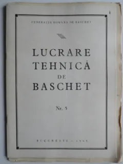 Lucrare tehnica de baschet nr.5/1969