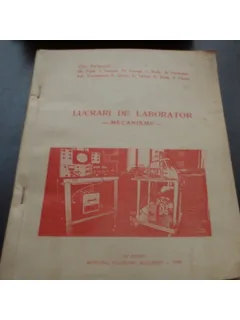 LUCRARI DE LABORATOR - MECANISME