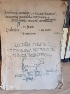 Lucrari Practice de patologia reproductiei si clinica obstreticala - Carte Dactilografiata