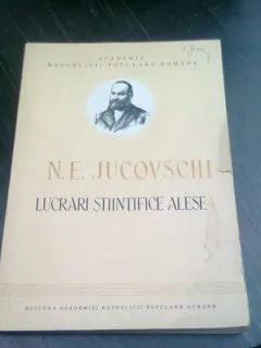 LUCRARI STIINTIFICE ALESE - N.E. JUCOVSCHI