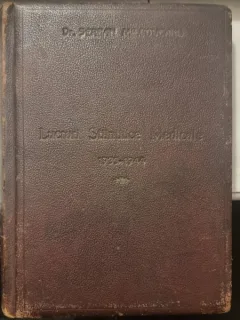Lucrari Stiintifice Medicale - Dr. Serban Milcoveanu 1933 - 1944