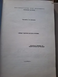 Lucrări practice de fizică nucleară - Colectivul Catedrei de Fizică Atomică și Nucleară