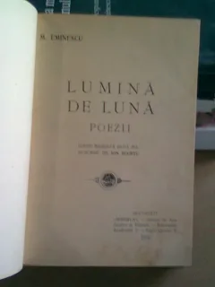 LUMINA DE LUNA - M. EMINESCU  (ED.ION SCURTU)