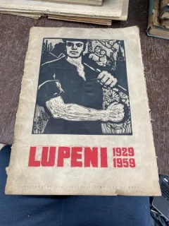 Lupeni 1929 1959. Mapa cu 24 linogravuri cu un cuvant inainte de Irimie Straut