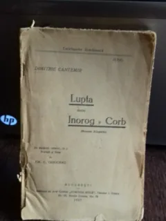 LUPTA DINTRE INOROG SI CORB - DIMITRIE CANTEMIR