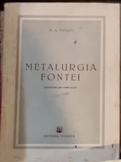 M. A. Pavlov - Metalurgia Fontei