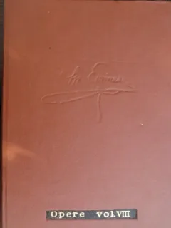M. Eminescu, Opere, Vol VIII, Teatrul original si tradus, traducerile de proza literara, dictionarul de rime