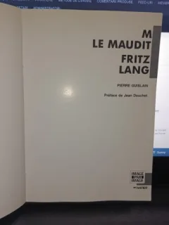 M le maudit Fritz Lang - Pierre Guislain