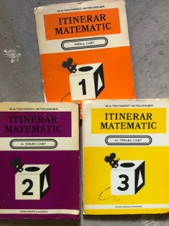 M.A. TOUYAROT - ITINERAR MATEMATIC PENTRU GRADINITA DE COPII ( 3 CAIETE ) - 1968