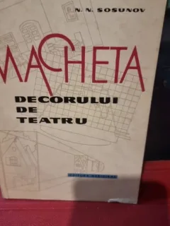 Macheta decorului de teatru - N. N. Sosunov