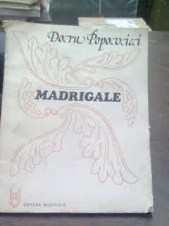 Madrigale - Doru Popovici (partitura)