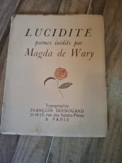 Magda de Wary - Lucidite (cu dedicatie de la autoare)