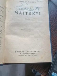 MAITREYI - MIRCEA ELIADE   EDITIE DEFINITIVA