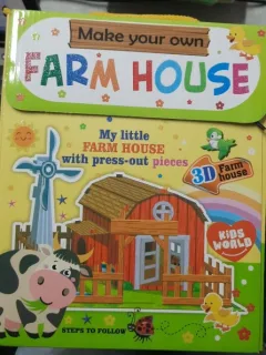 Make your own Farm House (Construieste-ti propria ferma - carte in limba engleza)