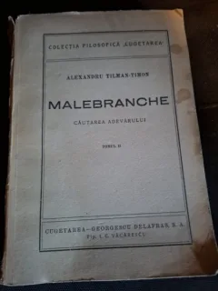Malebranche Vol. II - Alexandru Tilman Timon