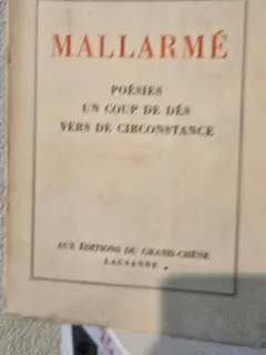 Mallarme - Poesies un coup de des vers de circontance