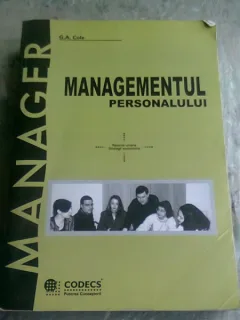 MANAGEMENTUL PERSONALULUI - G.A. COLE