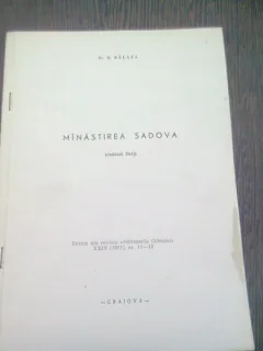 MANASTIREA SADOVA - D. BALASA