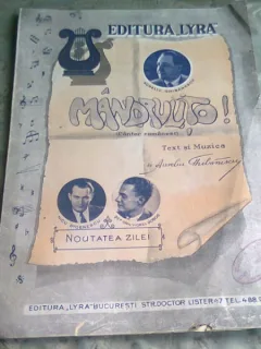 MANDRULITO. CANTEC ROMANESC - AURELIU GHIBANESCU  (CU DEDICATIE)