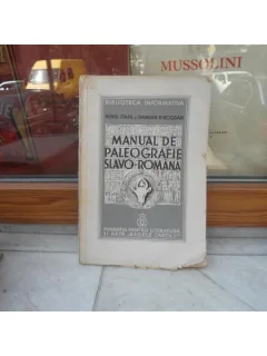MANUAL D PAELOGRAFIE SALVO-ROMANA , HENRI STAHL