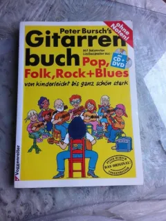 MANUAL DE CHITARA IN LIMBA GERMANA - PETER BURSCH'S  (LIPSA CD SI DVD)
