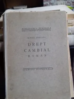 MANUAL DE DREPT CAMBIAL ROMAN - MIHAIL PASCANU