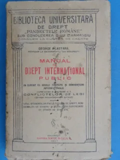Manual de drept international public - George Plastara