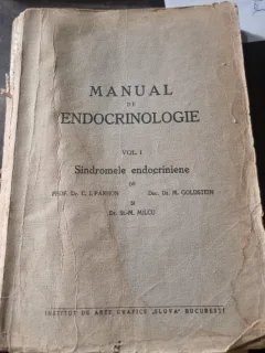 Manual de endocrinologie vol I Sindromele endocrine - Parhon, Goldstein, Milcu