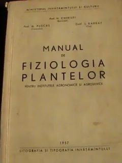 MANUAL DE FIZIOLOGIA PLANTELORH. CHIRILEI-M. PUSCAS- I. BARBAT