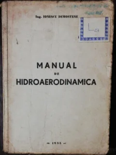 MANUAL DE HIDROAERODINAMICA - IONESCU DEMOSTENE
