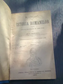 MANUAL DE ISTORIA ROMANILOR PENTRU SCOLILE SECUNDARE DE AMBE SEXE - GR.G. TOCILESCU