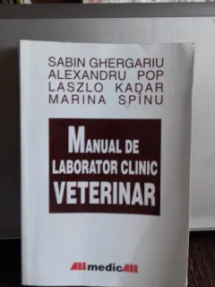 MANUAL DE LABORATOR CLINIC VETERINAR - SABIN GHERGARIU