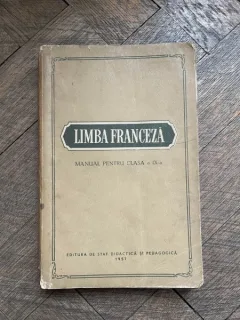 Manual de Limba Franceza pentru clasa a IX-a (1957)
