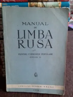 MANUAL DE LIMBA RUSA PENTRU CURSURILE POPULARE CICLUL II