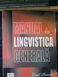 Manual de Lingvistica Generala - Emil Ionescu